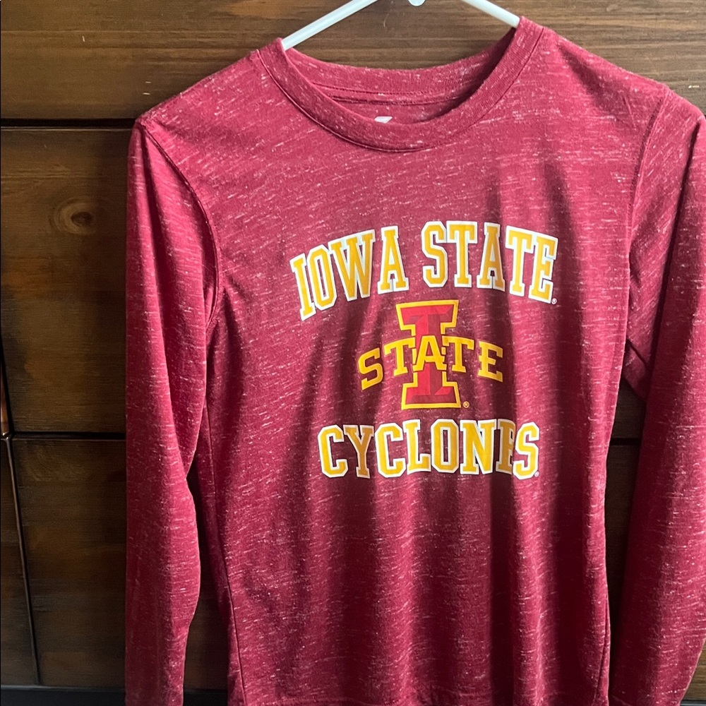 Iowa State Cyclones Kids Red Long Sleeve Shirt
